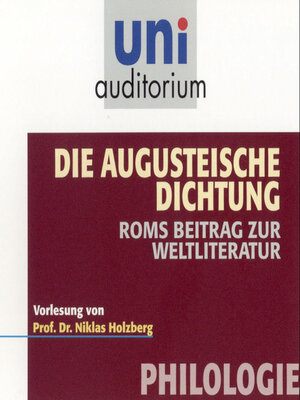 cover image of Die Augusteische Dichtung
